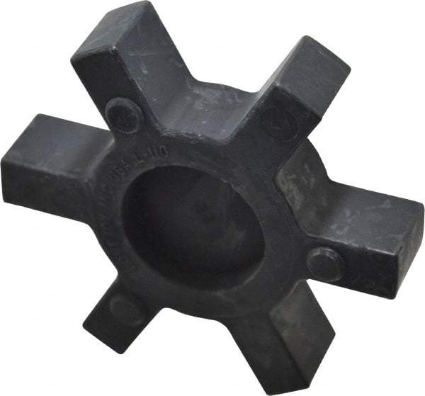Lovejoy - Flexible Coupling Spider - 3.31" OD, 4-1/4" OAL, Buna-N, Order 2 Hubs & 1 Spider for Complete Coupling - Exact Tool & Supply