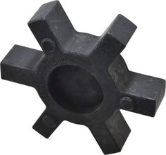 Lovejoy - Flexible Coupling Spider - 3.31" OD, 4-1/4" OAL, Buna-N, Order 2 Hubs & 1 Spider for Complete Coupling - Exact Tool & Supply