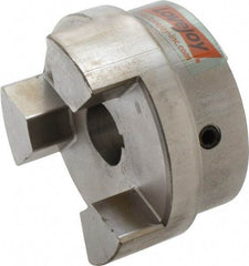 Lovejoy - 1-1/4" Max Bore Diam, Flexible Hub Coupling - 4-1/2" OD, 4.88" OAL, Sintered Iron - Exact Tool & Supply