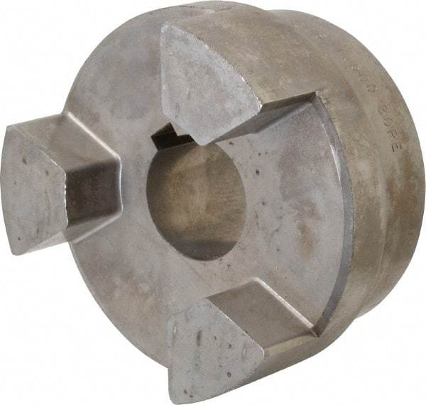 Lovejoy - 1-1/2" Max Bore Diam, Flexible Hub Coupling - 4-1/2" OD, 4.88" OAL, Sintered Iron - Exact Tool & Supply
