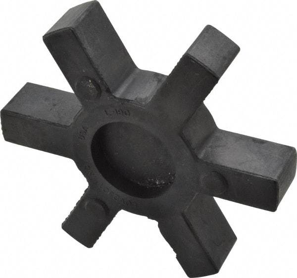 Lovejoy - Flexible Coupling Spider - 4-1/2" OD, 4.88" OAL, Buna-N, Order 2 Hubs & 1 Spider for Complete Coupling - Exact Tool & Supply