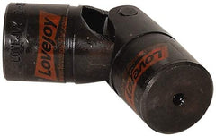 Lovejoy - 2-3/4" Bore Depth, 65,400 In/Lbs. Torque, D-Type Single Universal Joint - 1-1/2" Inside x 3" Outside Diam, 9-1/16" OAL - Exact Tool & Supply