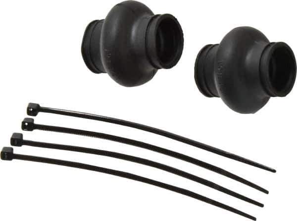 Lovejoy - 7/8" Bore Depth, 512 In/Lbs. Torque, Universal Joint Boot - 3/8" Inside x 1.32" Outside Diam, 1.32" OAL - Exact Tool & Supply