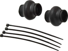 Lovejoy - 7/8" Bore Depth, 512 In/Lbs. Torque, Universal Joint Boot - 3/8" Inside x 1.32" Outside Diam, 1.32" OAL - Exact Tool & Supply