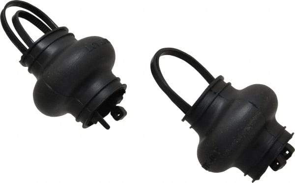 Lovejoy - 1" Bore Depth, 1,040 In/Lbs. Torque, Universal Joint Boot - 1/2" Inside x 1.78" Outside Diam, 1.58" OAL - Exact Tool & Supply