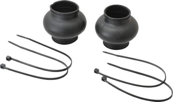 Lovejoy - 1-3/16" Bore Depth, 5,280 In/Lbs. Torque, Universal Joint Boot - 3/4" Inside x 2-9/16" Outside Diam, 2-5/32" OAL - Exact Tool & Supply