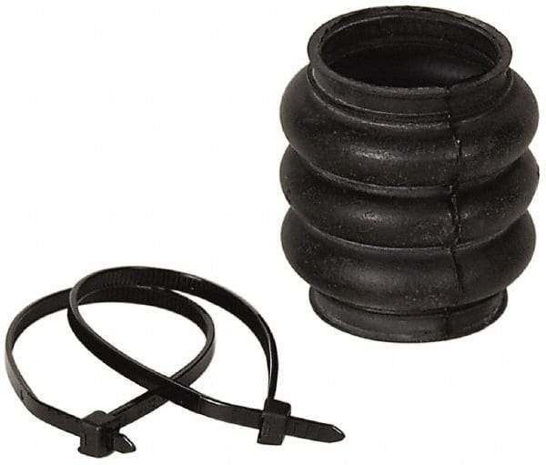 Lovejoy - 2-3/4" Bore Depth, 65,400 In/Lbs. Torque, Universal Joint Boot - 1-1/2" Inside x 4-1/4" Outside Diam, 4-1/2" OAL - Exact Tool & Supply