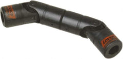 Lovejoy - 1-3/8" Bore Depth, 10,680 In/Lbs. Torque, DD-Type Double Universal Joint - 7/8" Inside x 1-3/4" Outside Diam, 10" OAL - Exact Tool & Supply