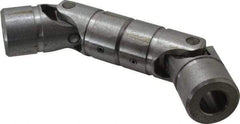 Lovejoy - 1-1/2" Bore Depth, 15,600 In/Lbs. Torque, DD-Type Double Universal Joint - 1" Inside x 2" Outside Diam, 10-7/8" OAL - Exact Tool & Supply