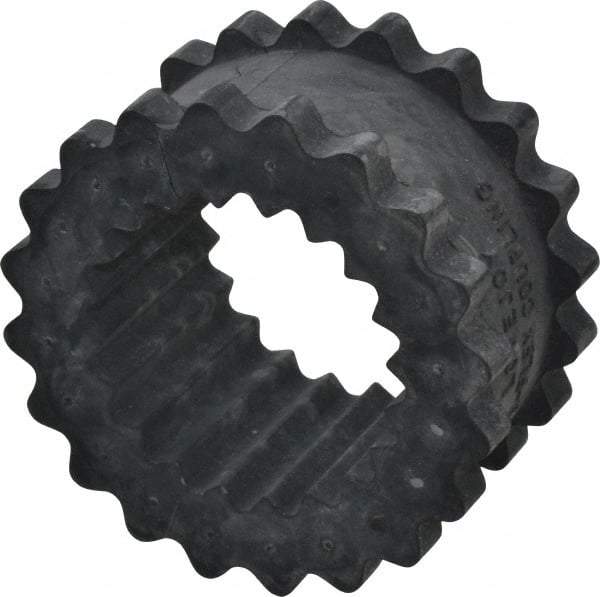Lovejoy - 6 One Piece Split Flexible Coupling Sleeve Insert - 3-3/4" OD, 1.88" OAL, EPDM - Exact Tool & Supply