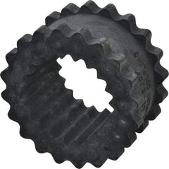 Lovejoy - 6 One Piece Split Flexible Coupling Sleeve Insert - 3-3/4" OD, 1.88" OAL, EPDM - Exact Tool & Supply