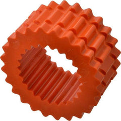 Lovejoy - 7 One Piece Solid Flexible Coupling Sleeve Insert - 4.34" OD, 2.19" OAL, Hytrel - Exact Tool & Supply