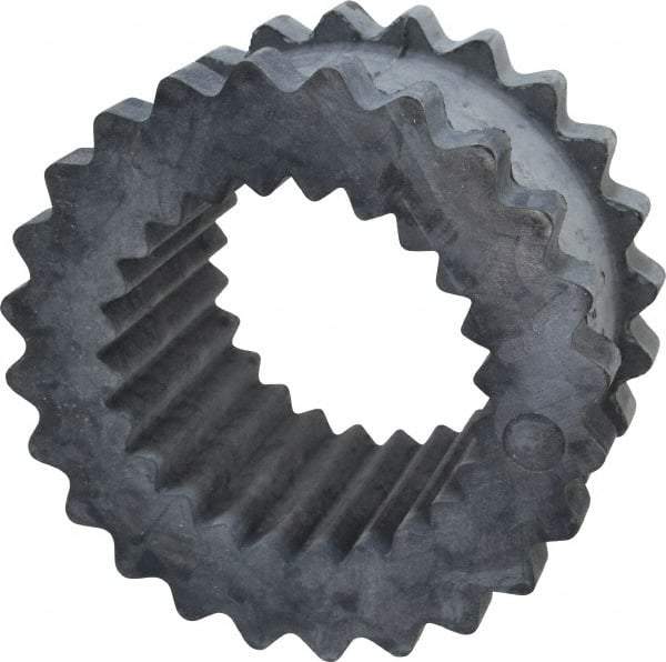 Lovejoy - 8 One Piece Solid Flexible Coupling Sleeve Insert - 5.06" OD, 2-1/2" OAL, EPDM - Exact Tool & Supply