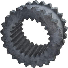 Lovejoy - 8 One Piece Solid Flexible Coupling Sleeve Insert - 5.06" OD, 2-1/2" OAL, EPDM - Exact Tool & Supply