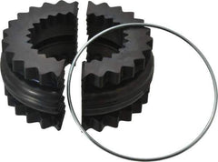 Lovejoy - 8 Two Piece Flexible Coupling Sleeve Insert - 5.06" OD, 2-1/2" OAL, EPDM - Exact Tool & Supply