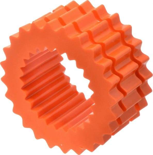 Lovejoy - 8 One Piece Solid Flexible Coupling Sleeve Insert - 5.06" OD, 2-1/2" OAL, Hytrel - Exact Tool & Supply