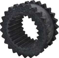 Lovejoy - 10 One Piece Solid Flexible Coupling Sleeve Insert - 7.06" OD, 3.44" OAL, EPDM - Exact Tool & Supply