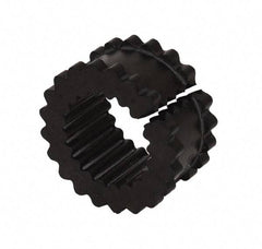 Lovejoy - 10 One Piece Split Flexible Coupling Sleeve Insert - 7.06" OD, 3.44" OAL, EPDM - Exact Tool & Supply