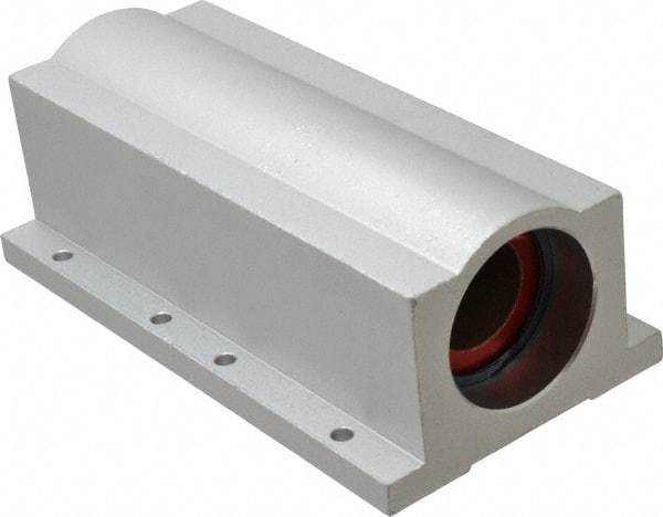 Pacific Bearing - 1-1/2" ID, 9" OAL x 3-1/4" OAH Closed Twin Pillow Block - 9 Inch Overall Length x 3-1/4 Inch Overall Height x 4-3/4 Inch Width, - Exact Tool & Supply