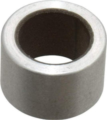 Pacific Bearing - 1/2" Inside x 3/4" Outside Diam, Aluminum Anti-Friction Sleeve Bearing - 1/2" OAL - Exact Tool & Supply
