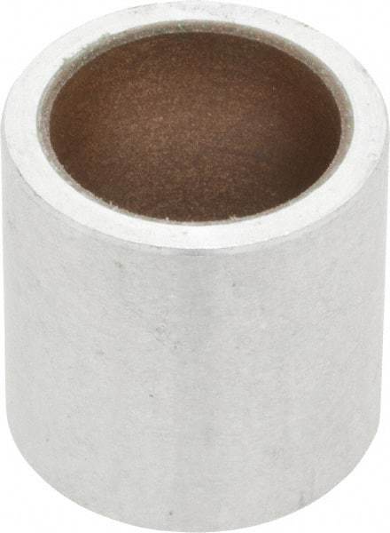 Pacific Bearing - 3/4" Inside x 1" Outside Diam, Aluminum Anti-Friction Sleeve Bearing - 1" OAL - Exact Tool & Supply