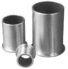Pacific Bearing - 1/4" Inside x 3/8" Outside Diam, Aluminum Anti-Friction Sleeve Bearing - 1/2" Outside Diam, 3/8" OAL - Exact Tool & Supply