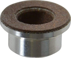Pacific Bearing - 1/4" Inside x 3/8" Outside Diam, Aluminum Anti-Friction Sleeve Bearing - 1/2" Outside Diam, 1/4" OAL - Exact Tool & Supply