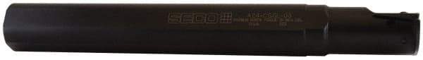 Seco - A..-CGGL, Left Hand, Indexable Grooving Tool Holder - LC..1604.. Insert Compatibility, 12" OAL, Through Coolant - Exact Tool & Supply