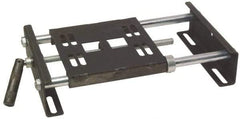 Lovejoy - 5/8" Bolt Steel Rigid Fixed Base Motor Base - Hand Crank Type, 254T, 256T NEMA Frame - Exact Tool & Supply