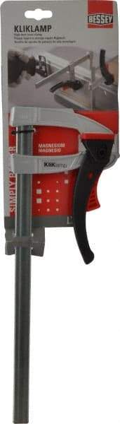 Bessey - 12" Capacity, 3" Throat Depth Bar Clamp - 260 Lb Clamping Pressure, 14" OAL - Exact Tool & Supply