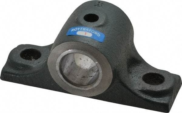 Made in USA - 4-5/8" OALSolid Bearing - Cast Iron - Exact Tool & Supply