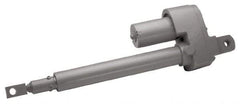 Duff-Norton - 18" Stroke Len, 25% Duty Cycle, 12 Volt, Linear Electromechanical Actuator with Slip Clutch - DC Input, 0.43" per Second, 1,500 Lb Capacity - Exact Tool & Supply