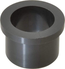 Poly Hi Solidur - 1" Inside x 1-1/4" Outside Diam, Nylon Sleeve Bearing - 1-1/2" Outside Diam, 3/16" Flange Thickness, 1" OAL - Exact Tool & Supply