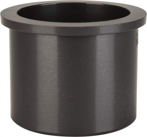 Poly Hi Solidur - 1-1/2" Inside x 1-3/4" Outside Diam, Nylon Sleeve Bearing - 2" Outside Diam, 1/8" Flange Thickness, 1-1/2" OAL - Exact Tool & Supply