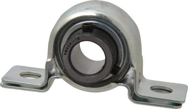 Value Collection - 3-27/32" OALPillow Block - 1560 Lb Dyn Cap, Steel - Exact Tool & Supply