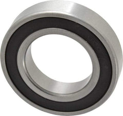 Tritan - 35mm Bore Diam, 62mm OD, Double Seal Deep Groove Radial Ball Bearing - 14mm Wide, 1 Row, Round Bore, 2,310 Lb Static Capacity, 3,600 Lb Dynamic Capacity - Exact Tool & Supply