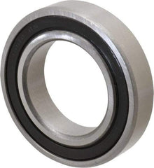 Tritan - 40mm Bore Diam, 68mm OD, Double Seal Deep Groove Radial Ball Bearing - 15mm Wide, 1 Row, Round Bore, 2,590 Lb Static Capacity, 3,750 Lb Dynamic Capacity - Exact Tool & Supply