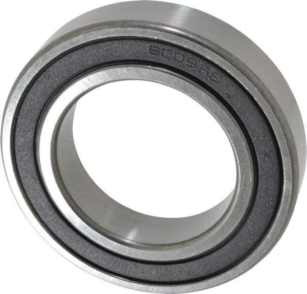 Tritan - 45mm Bore Diam, 75mm OD, Double Seal Deep Groove Radial Ball Bearing - 16mm Wide, 1 Row, Round Bore, 3,400 Lb Static Capacity, 4,720 Lb Dynamic Capacity - Exact Tool & Supply