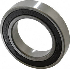 Tritan - 55mm Bore Diam, 90mm OD, Double Seal Deep Groove Radial Ball Bearing - 18mm Wide, 1 Row, Round Bore, 4,850 Lb Static Capacity, 6,350 Lb Dynamic Capacity - Exact Tool & Supply
