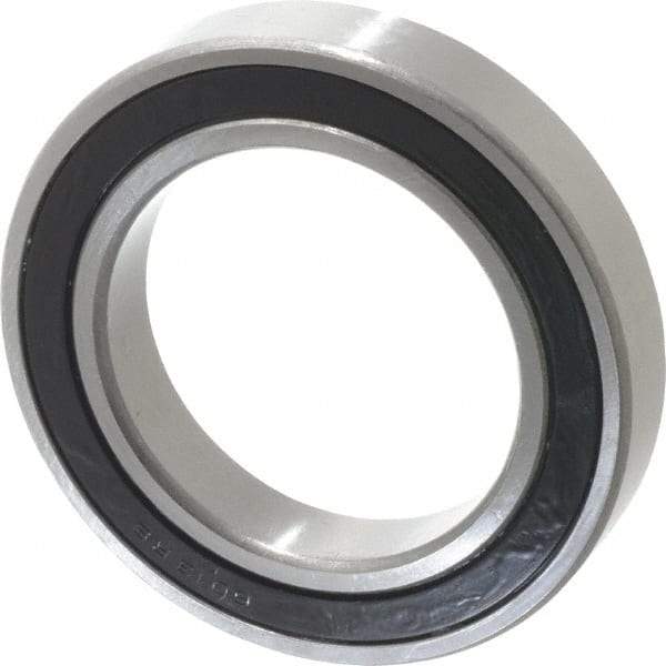 Tritan - 65mm Bore Diam, 100mm OD, Double Seal Deep Groove Radial Ball Bearing - 18mm Wide, 1 Row, Round Bore, 5,850 Lb Static Capacity, 6,850 Lb Dynamic Capacity - Exact Tool & Supply