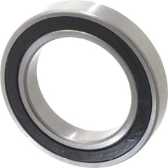 Tritan - 65mm Bore Diam, 100mm OD, Double Seal Deep Groove Radial Ball Bearing - 18mm Wide, 1 Row, Round Bore, 5,850 Lb Static Capacity, 6,850 Lb Dynamic Capacity - Exact Tool & Supply