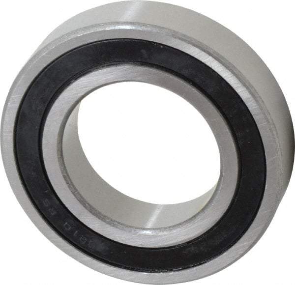 Tritan - 50mm Bore Diam, 90mm OD, Double Seal Deep Groove Radial Ball Bearing - 20mm Wide, 1 Row, Round Bore, 5,200 Lb Static Capacity, 7,870 Lb Dynamic Capacity - Exact Tool & Supply