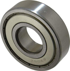 Tritan - 25mm Bore Diam, 62mm OD, Double Shield Deep Groove Radial Ball Bearing - 17mm Wide, 1 Row, Round Bore, 2,520 Lb Static Capacity, 4,640 Lb Dynamic Capacity - Exact Tool & Supply