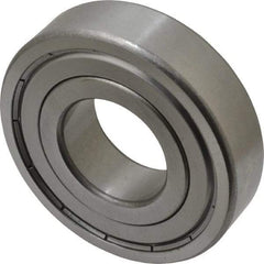 Tritan - 35mm Bore Diam, 80mm OD, Double Shield Deep Groove Radial Ball Bearing - 21mm Wide, 1 Row, Round Bore, 4,300 Lb Static Capacity, 7,500 Lb Dynamic Capacity - Exact Tool & Supply