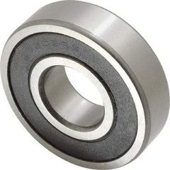Tritan - 25mm Bore Diam, 62mm OD, Double Seal Deep Groove Radial Ball Bearing - 17mm Wide, 1 Row, Round Bore, 2,520 Lb Static Capacity, 4,640 Lb Dynamic Capacity - Exact Tool & Supply