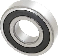 Tritan - 40mm Bore Diam, 90mm OD, Double Seal Deep Groove Radial Ball Bearing - 23mm Wide, 1 Row, Round Bore, 5,400 Lb Static Capacity, 9,100 Lb Dynamic Capacity - Exact Tool & Supply