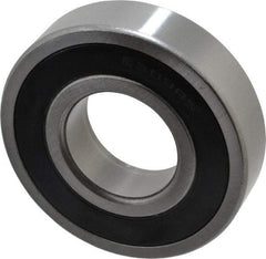 Tritan - 45mm Bore Diam, 100mm OD, Double Seal Deep Groove Radial Ball Bearing - 25mm Wide, 1 Row, Round Bore, 7,200 Lb Static Capacity, 11,900 Lb Dynamic Capacity - Exact Tool & Supply
