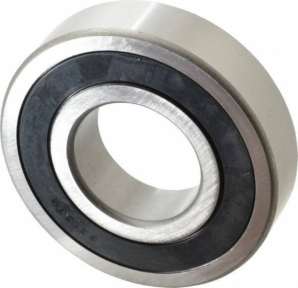 Tritan - 50mm Bore Diam, 110mm OD, Double Seal Deep Groove Radial Ball Bearing - 27mm Wide, 1 Row, Round Bore, 8,600 Lb Static Capacity, 13,900 Lb Dynamic Capacity - Exact Tool & Supply