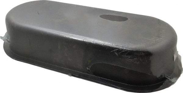 Made in USA - 18" Inside Length x 7" Inside Width, Chain & Belt Drive Guard - 19-1/4" OAL x 8-1/4" Overall Width, 3-1/2" High - Exact Tool & Supply