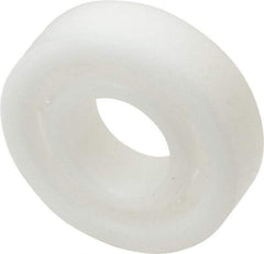 Made in USA - 12mm Bore Diam, 28mm OD, Open Plastic Race Radial Ball Bearing - 8mm Wide, 1 Row, Round Bore, 43 Lb Static Capacity, 55 Lb Dynamic Capacity - Exact Tool & Supply